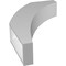Ekena Millwork 3 1/2-in. W x 14-in. D x 22-in. H Thorton Architectural Grade PVC Knee Brace BRCP035X14X22THR - alternate 4